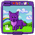 Pixel Wolf #014