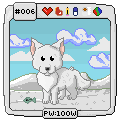 Pixel Wolf #006