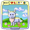 Pixel Wolf #017