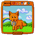 Pixel Wolf #009