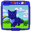 Pixel Wolf #013