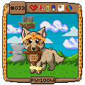 Pixel Wolf #033