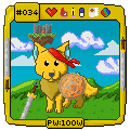 Pixel Wolf #034