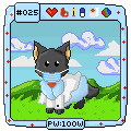 Pixel Wolf #025