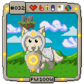 Pixel Wolf #032