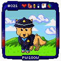 Pixel Wolf #021