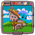 Pixel Wolf #037