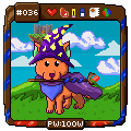 Pixel Wolf #036