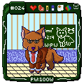Pixel Wolf #024